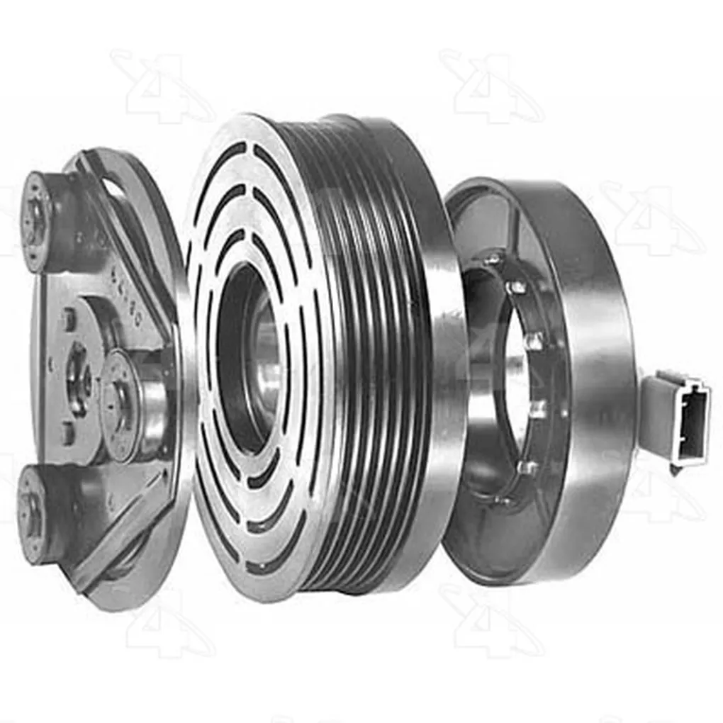 Four Seasons 47874 A/C Compressor Clutch - 5 inch Pulley, 6 Groove Belt, 21 Spline